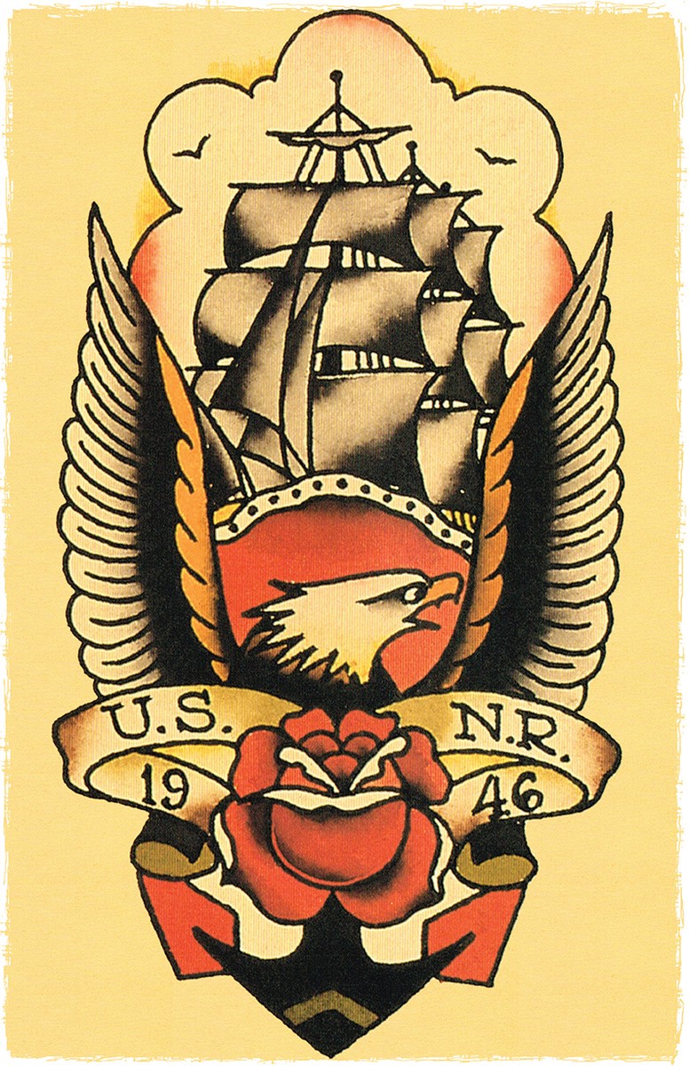 Sailor Jerry’s Tattoo Stencils l & ll Sailor Jerry's Tattoo Stencils II (Vol. 2) – BELZEL BOOKS