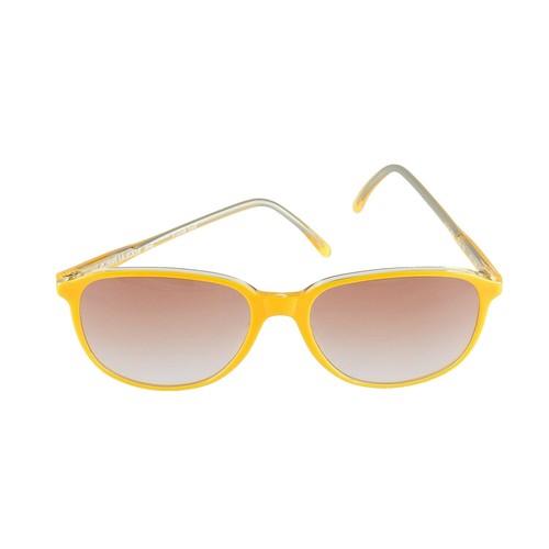 REVLON X BARBIE yellow Heart Sunglasses Vintage Adult Size  display picture 1