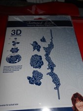 Tattered Lace Dies - 3D Decoupage Edge Rose - NEW
