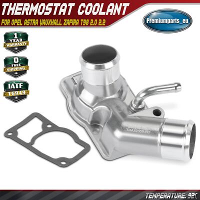Thermostat Coolant for Opel Astra Vauxhall Zafira T98 1998-2005 2.0 2.2 ...