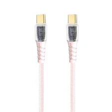 Efficient Time Saving 60W Type C to Type C Male PD 3.0 Data Sync Cable for Phone