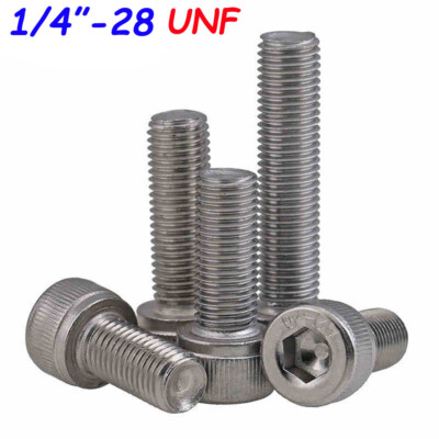 50-Pack Of #10-24 X 1/4" Stainless Steel Grub Screws (Allen Socket Set Screws)