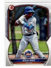 Jesus Baez New York Mets 2023 Bowman Draft