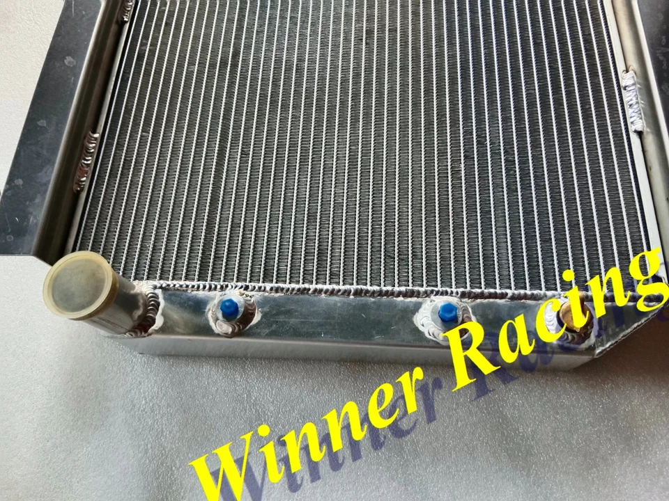 Radiador de aluminio para KAISER-FRAZER HENRY J A/T 1950-1954 Foto 2 de 4