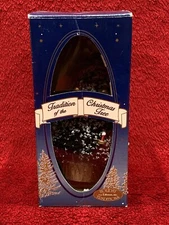 New 1999 Roman Holiday Traditions Tree Flocked with Candles Christmas Ornament