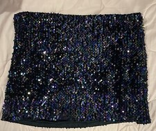 Women s Skirt Size Medium Multicolor Party Sequins Wild Fable Brand