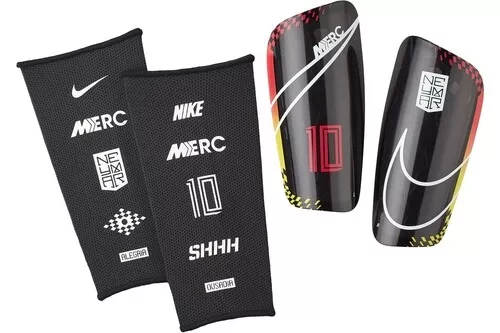 NIKE MERCURIAL LITE ESPINILLERAS NEYMAR JR ESPINILLERAS/MANGAS XL180-200CM NUEVAS - Imagen 1 de 1
