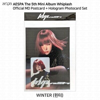 Aespa 5th Mini Album Whiplash POP UP MD Postcard Book Aespa 5th Mini Album Whiplash POP UP MD Postcard Book