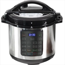 16-in-1 Multi-Function 8 QT Electric Pressure Cooker - Safe Digital Appliance