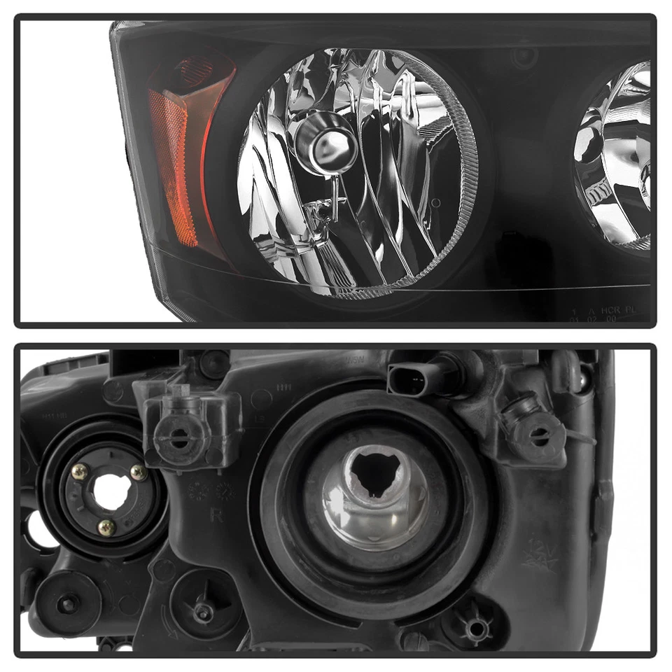 2008-2016 Chrysler Town & Country 11-17 Dodge Grand Caravan Headlights Headlamps - Imagem 4 de 4