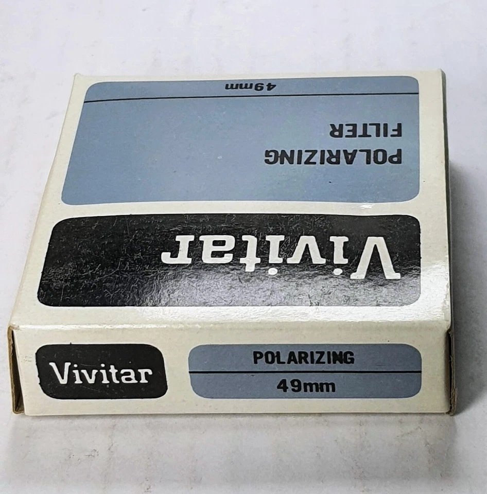 Genuine 49mm Polarizer PL Glass Lens Filter Japan 49 mm Polarizing Pol Vivitar - Image 4 of 4