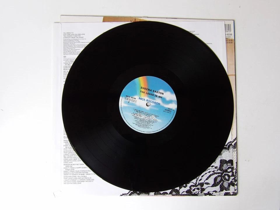 Sheena Easton:   The Lover In Me 1988  UK A1/B1 Near Mint  LP  Prince Foto 3 de 4