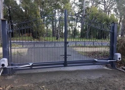 Wrought Iron Double Swing Gate Adjusted 3 3 3 4m Available