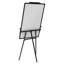Office Magnetic Dry Erase Board Stand Tripod Whiteboard Easel Adjustable Height
