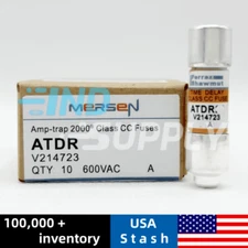 10PCS FERRAZ ATDR5 5A 600V TIME-DELAY Class CC Fuse USA Fast Delivery