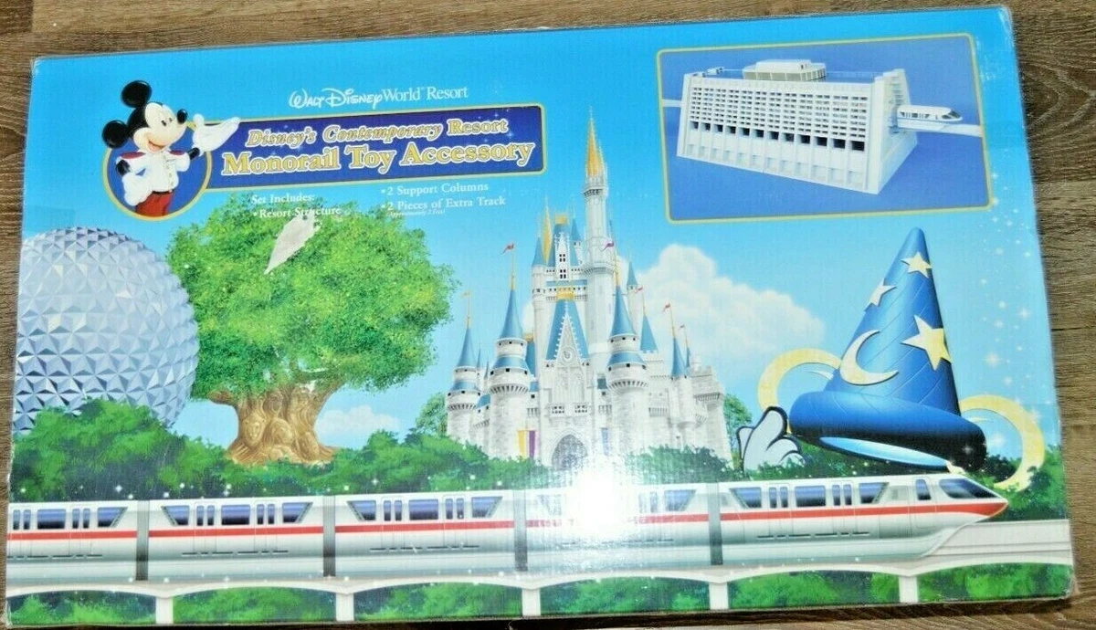 Disney Contemporary Resort Monorail Toy Accessory Playset NIB eBay