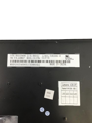 Teclado retroiluminado Lenovo Thinkpad T431S T440S 00HW837 - Imagen 2 de 3