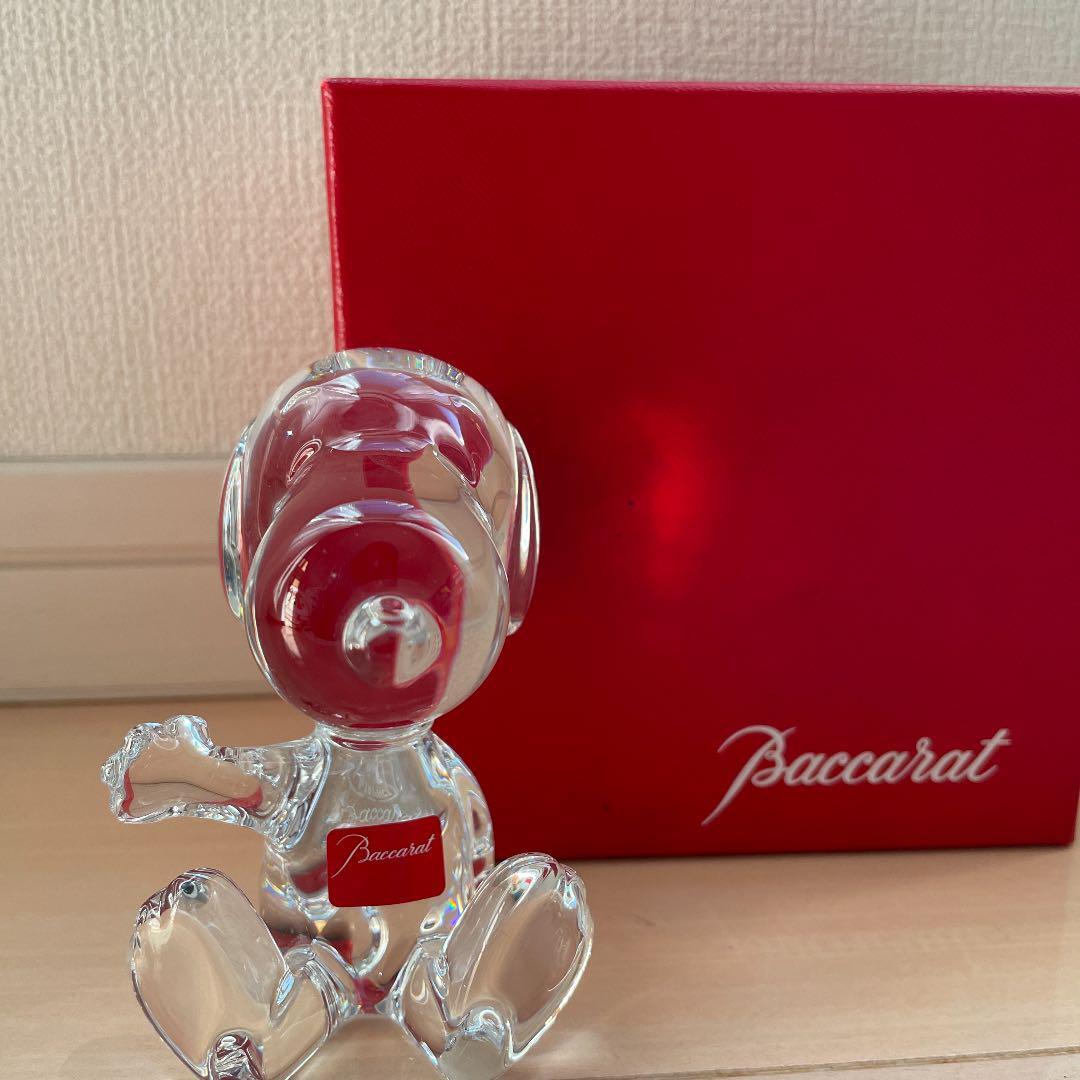 Baccarat Peanut Snoopy collaboration Limited Edition W/Box Japan