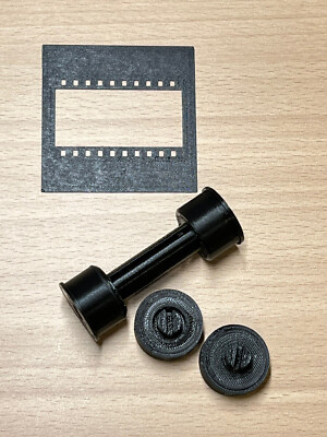  Kit 35mm-120 Rollfilm Adapter Konverter 6x6 TLR Mamiya C33 Yashica Mat/124G
