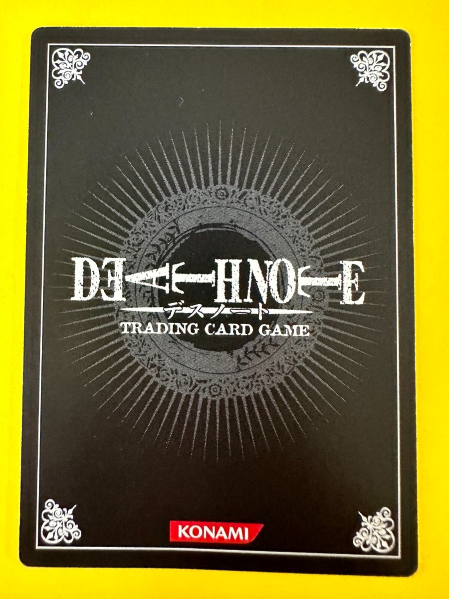 Stephen Gevanni SPK DN4-21 Death Note Trading Card Game Konami