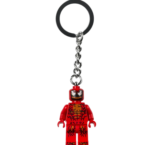 LEGO Marvel Carnage Keyring 854154 Spiderman Key chain or Bag Charm 3.5cm - Picture 2 of 12