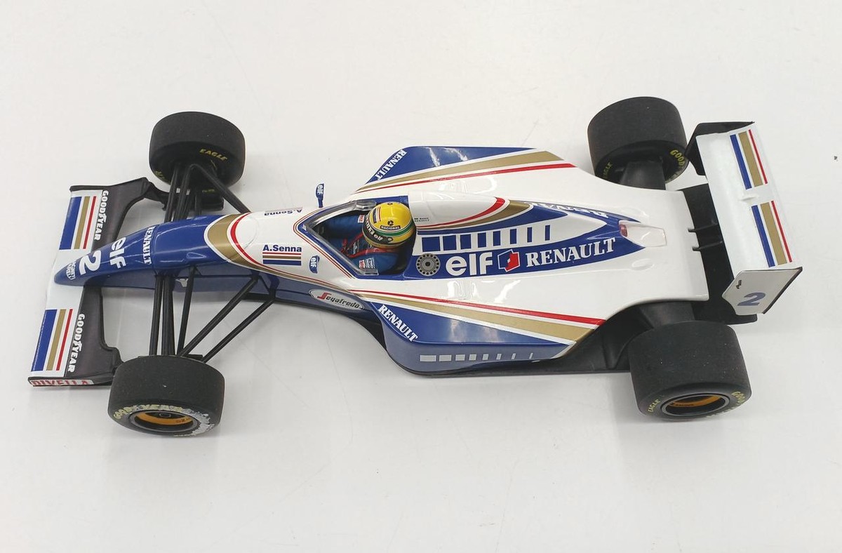 ミニカー MINICHAMPS Williams Renault FW16 (1/43) Minichamps Williams Renault FW16 #2 Ayrton Senna Pacific GP