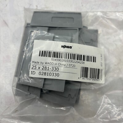 Wago 281-330 Other Power Distribution Contacts and Accessories Seperator  