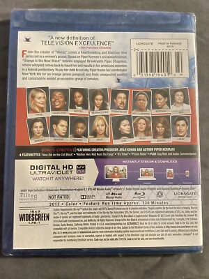 ORANGE IS THE NEW BLACK SEASON ONE 1 -- BLU-RAY -- I SHIP