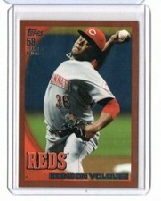2010 Topps WalMart Copper #589 Edinson Volquez Cincinnati Reds  280/399 