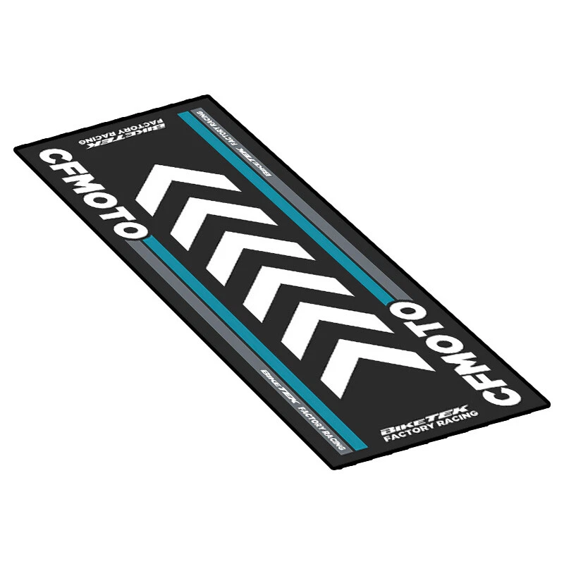 Motorcycle Garage Floor Pit Mat Workshop For CF-MOTO Racing Race 31'' x 87'' - Image 4 of 4