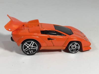 Hot Wheels 2004 Lamborghini Countach ('Tooned) Orange First