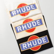 RHUDE 10 STYLE Men High Quality Leisure Cotton Short Sleeve Polo T-Shirt M-2XL