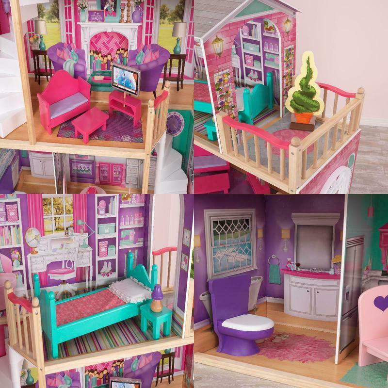 kidkraft elegant 18 doll manor
