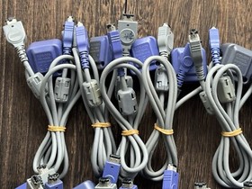 *FLAWED* 1 Official OEM Nintendo GBA Game Boy Advance Game Link Cable AGB-005