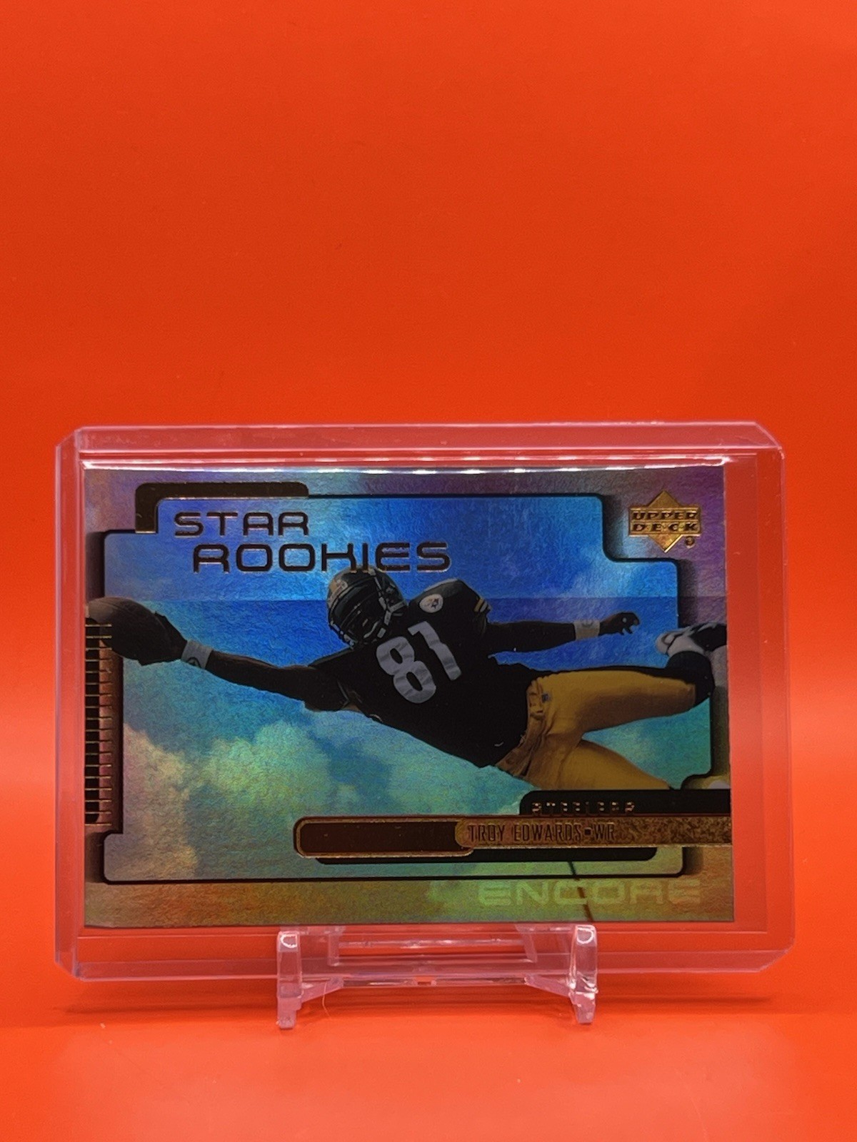 Troy Edwards 1999 Star Rookies Upper Deck Encore #207 Pittsburgh Steelers