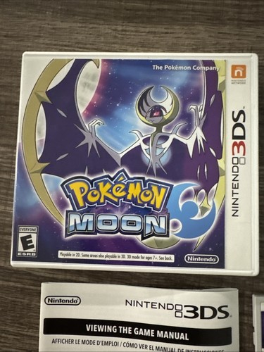 Pokemon Moon For Nintendo 3DS Authentic & Tested - Picture 2 of 6