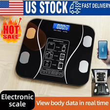 Smart Scale for Body Weight BMI Bluetooth Body Fat Scale Digital Bathroom Scale  