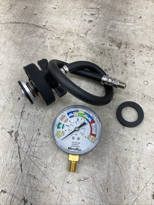 #ad #ad MotoRad Engine Coolant System Pressure Tester 3009 New Old Stock $39.99