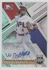 2019 Panini Elite Extra Edition Dominican Prospect League Wesley Zapata Auto 4a7