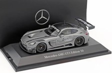 MINICHAMPS 1/43 MERCEDES AMG GT3 EDITION 50 C190 GREY METALLIC 142007