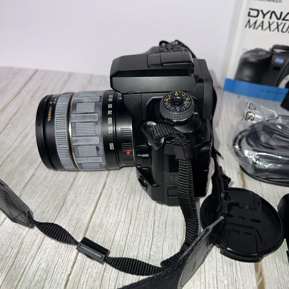 Konica Minolta Maxxum 7D Camera Bundle W/ Zoom Lens, Batteries, Charger - READ - Image 4 of 4