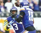 Justin Jefferson & Jordan Addison Dual Signed Minnesota Vikings 8x10 Photo COA