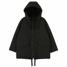 G-STAR Mid Parka Women Jacket L Black Padded Loose Performance Repellent RRP245