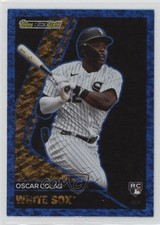 2023 Topps Update Topps Black Gold Blue /600 Oscar Colas Oscar Colás #BG-7 0q1p