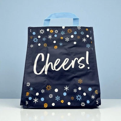TESCO CHEERS 6 bottles wine spirit carrier bag DRINKS carrier NEW CHRISTMAS Bottle bag