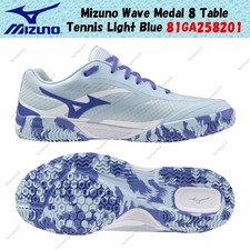 Mizuno Wave Medal 8 Table Tennis Light Blue 81GA258201 Men's Size
