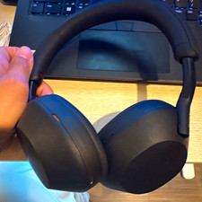 Sony WH1000XM5/B Wireless Noise Cancelling Bluetooth Over-Ear Headphones Black