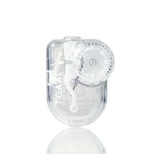 KUTSUWA Hi LiNE T'GAAL Angle Adjustable Pencil Sharpener, Clear (RS028CL)
