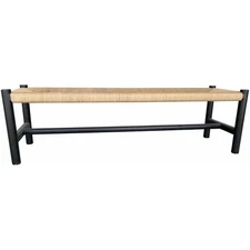 Moe's Home Collection FG-1028-02 Hawthorn Black Bench, Large