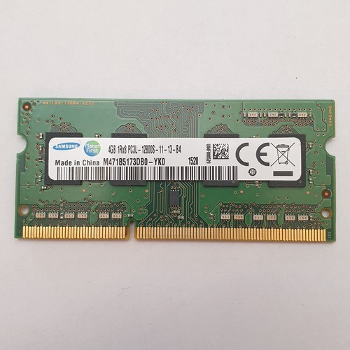 Samsung 4GB RAM DDR3 PC3L-12800S Notebook Speicher 1x4GB Modul